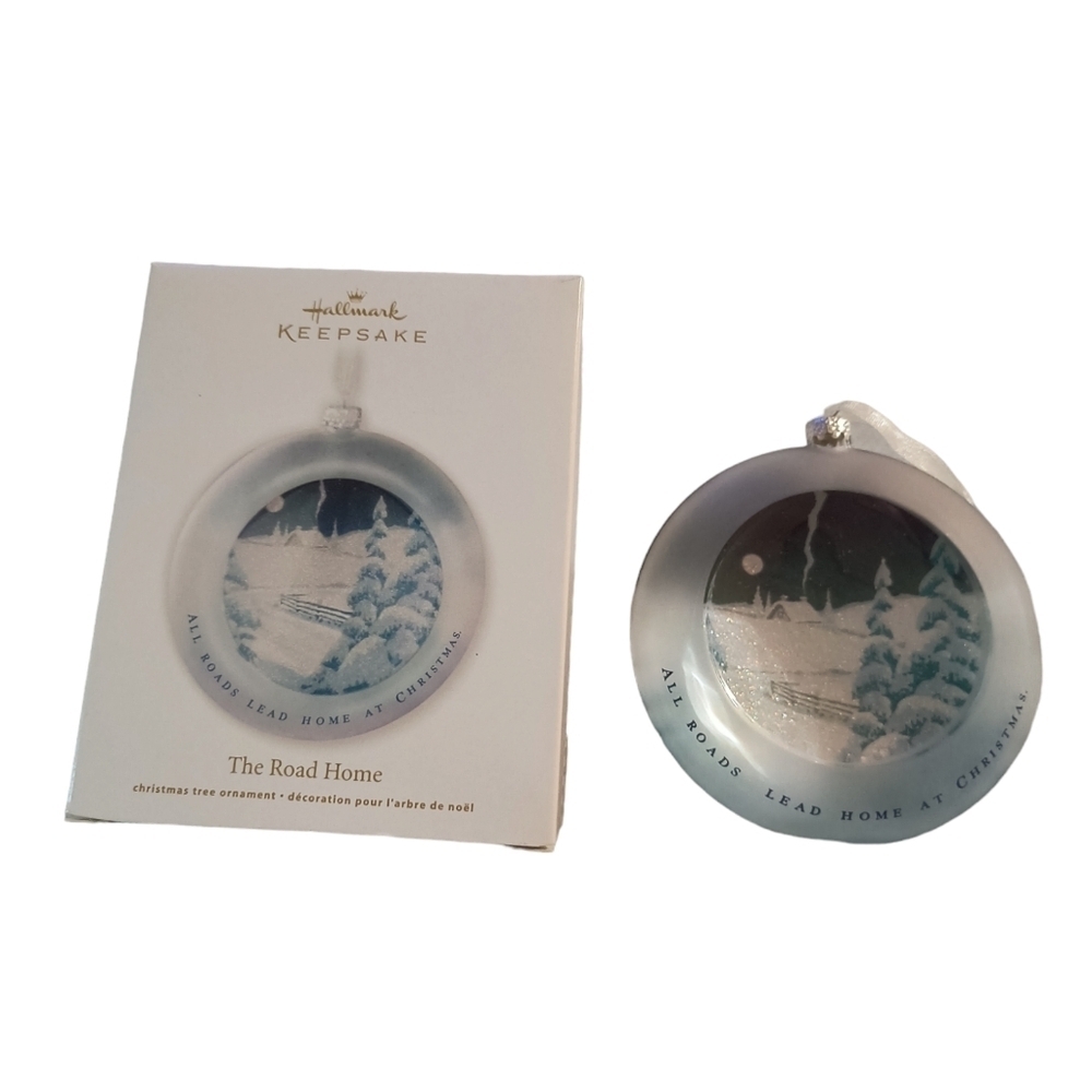 Hallmark Keepsake 2012 "The Road Home" Christmas Ornament